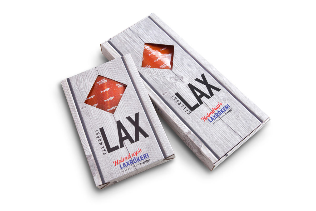 Holmdrop's Lax Presentförpackningar