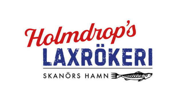 Logo Holmdrops Laxrökeri i Skanör